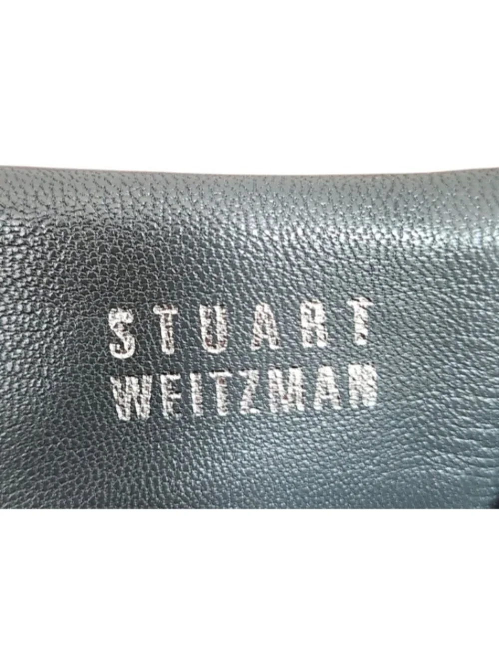 Stuart Weitzman 5050 Over The Knee Boots Black Leather Stretch Back Size 8 M